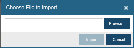 Choose File to Import