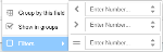 Column filters